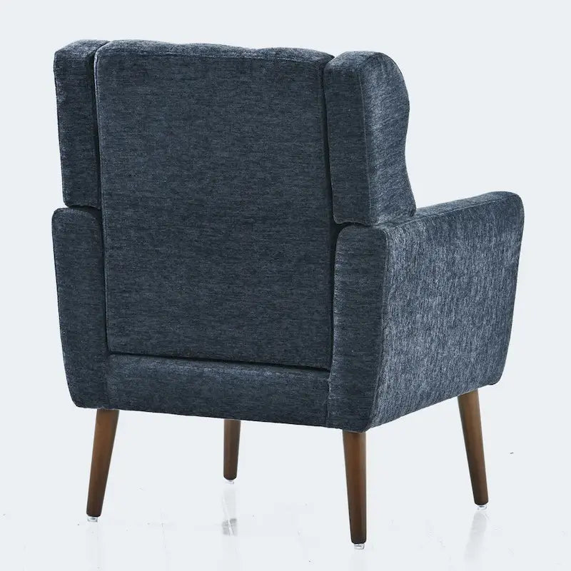 Poltrona di design moderna, sedia da lettura comoda, poltrona lounge