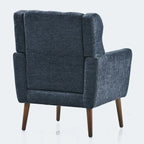 Poltrona di design moderna, sedia da lettura comoda, poltrona lounge