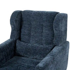 Poltrona di design moderna, sedia da lettura comoda, poltrona lounge