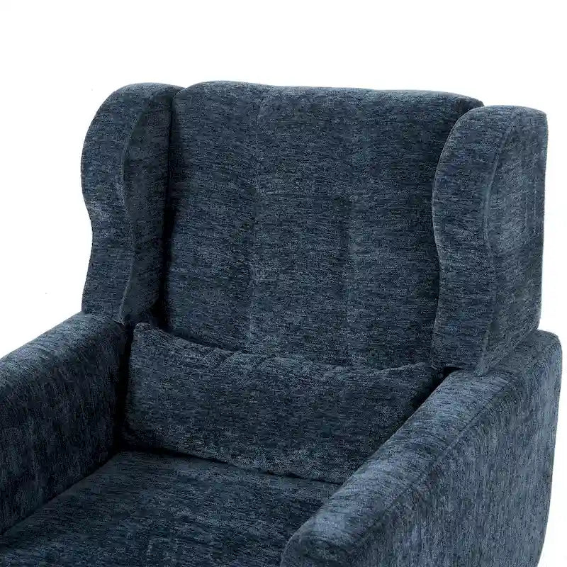 Poltrona di design moderna, sedia da lettura comoda, poltrona lounge