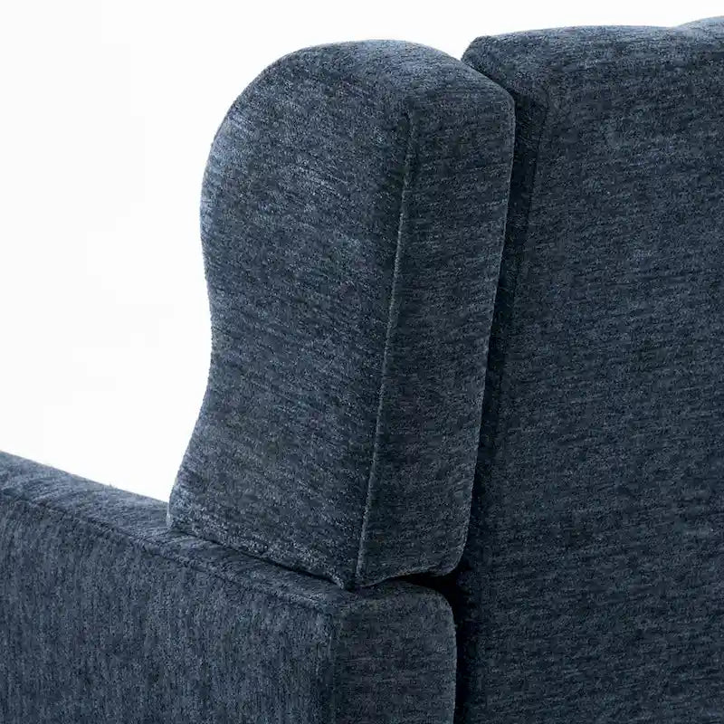 Poltrona di design moderna, sedia da lettura comoda, poltrona lounge