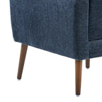 Poltrona di design moderna, sedia da lettura comoda, poltrona lounge