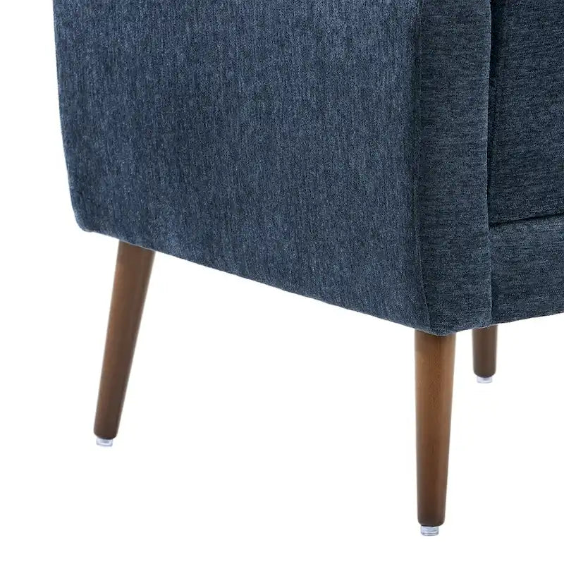 Poltrona di design moderna, sedia da lettura comoda, poltrona lounge
