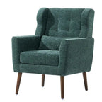 Poltrona di design moderna, sedia da lettura comoda, poltrona lounge