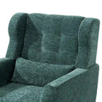 Poltrona di design moderna, sedia da lettura comoda, poltrona lounge