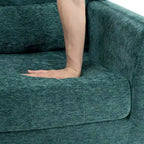 Poltrona di design moderna, sedia da lettura comoda, poltrona lounge