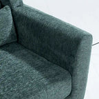 Poltrona di design moderna, sedia da lettura comoda, poltrona lounge