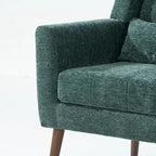 Poltrona di design moderna, sedia da lettura comoda, poltrona lounge