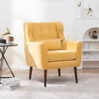 Poltrona di design moderna, sedia da lettura comoda, poltrona lounge