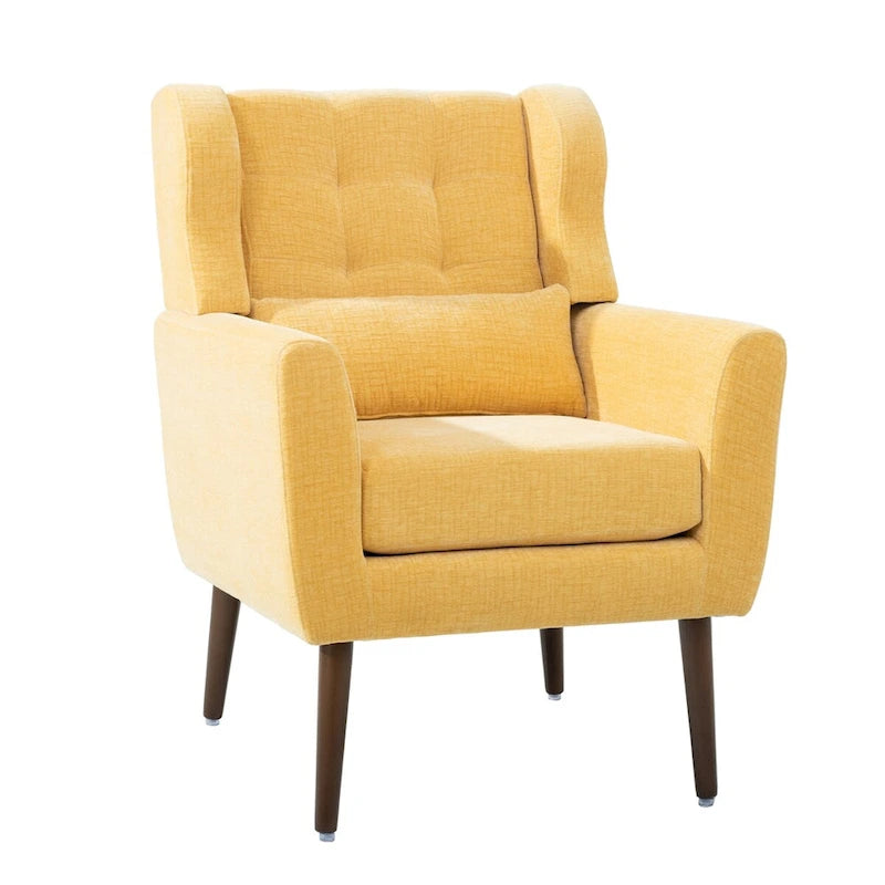 Poltrona di design moderna, sedia da lettura comoda, poltrona lounge
