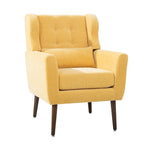 Poltrona di design moderna, sedia da lettura comoda, poltrona lounge
