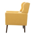 Poltrona di design moderna, sedia da lettura comoda, poltrona lounge