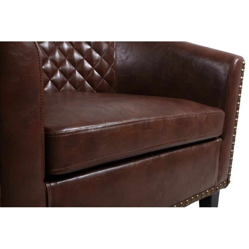 COOLMORE accent Barrel chair living room chair