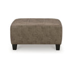 Signature Design by Ashley Navi Fossil Oversized Accent Ottoman