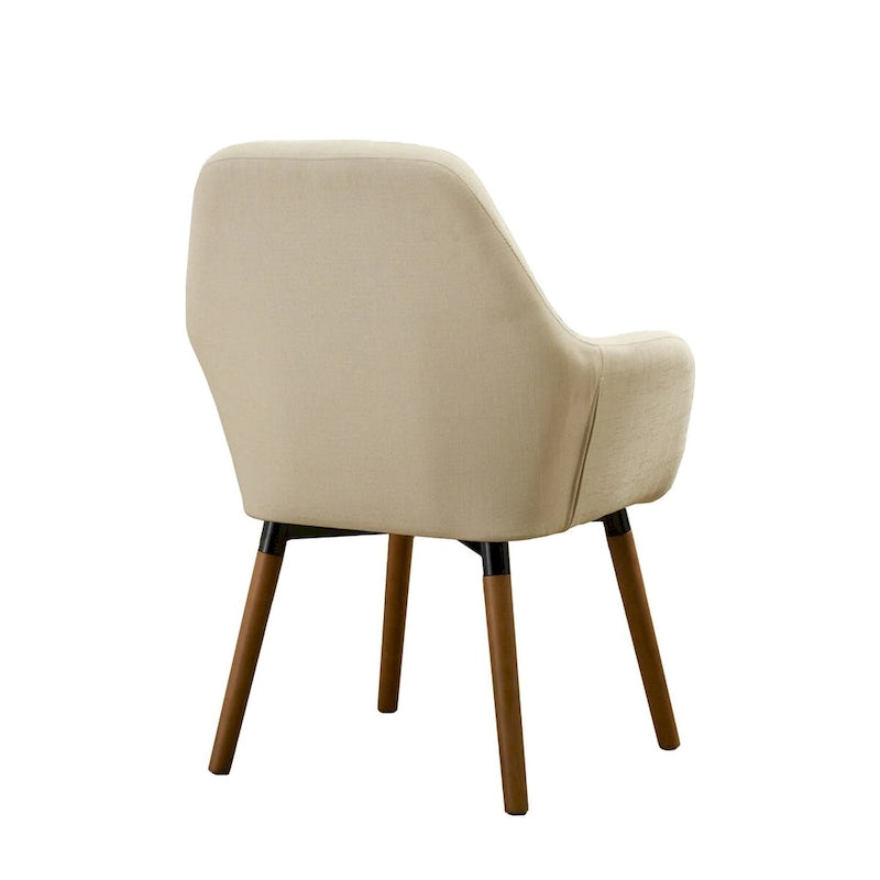 Contemporary Fabric Upholstered Accent Chair