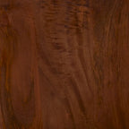 Tavolino Sagebrook Home Moderno Neutro in Legno/Marmo Marrone 20 a Mezzo Tondo - 20 x 20 x 20 - 20 x 20 x 20
