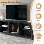 TV Stand Storage Media Console Entertainment Center, without Drawer - N/A