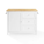 Crosley Soren Wood Top Kitchen Island/Cart - 18d x 42.13w x 37.5h