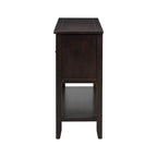Cambridge Series Ample Storage Vintage Console Table w/Four Drawers