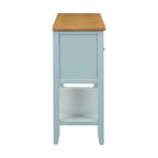 Cambridge Series Ample Storage Vintage Console Table w/Four Drawers