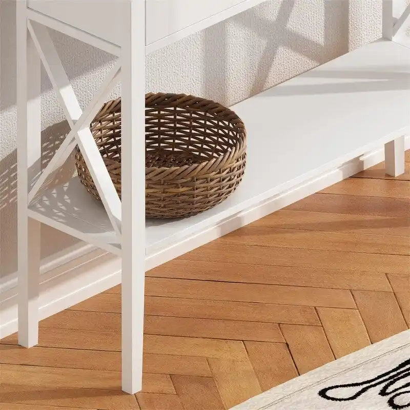 47 Console Table with Drawers - 11.81D x 47.24W x 31.5H
