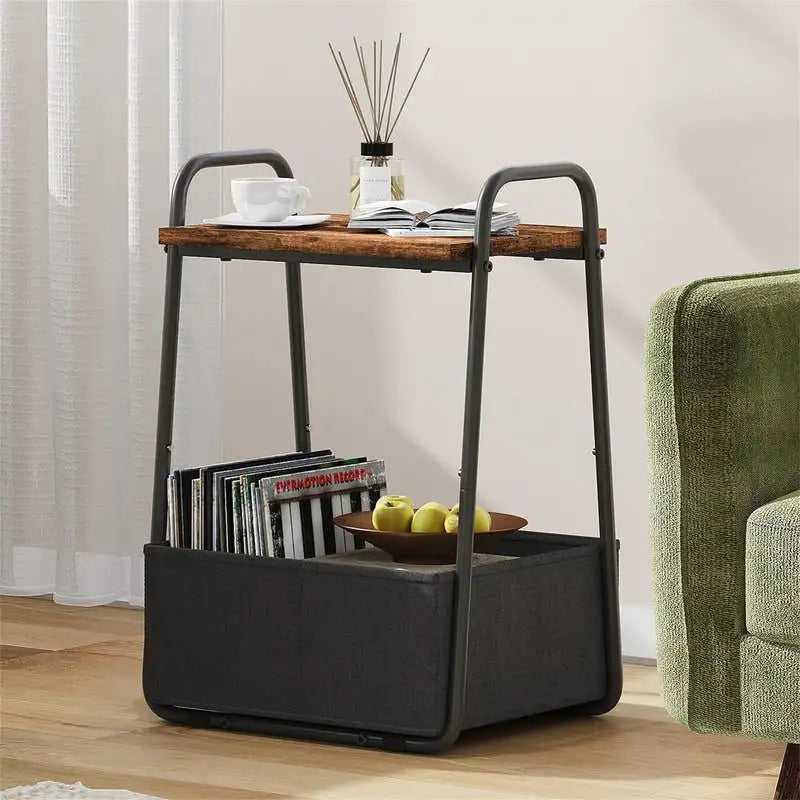Side Table Set of 2 - 16.93D x 14.57W x 24.02H