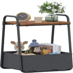 Side Table Set of 2 - 16.93D x 14.57W x 24.02H