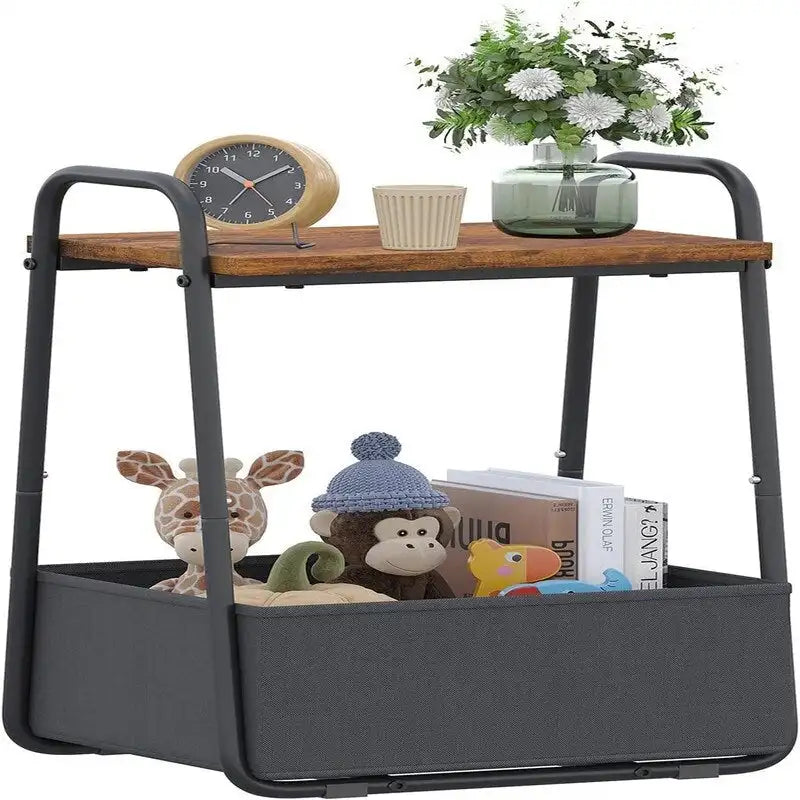 Side Table Set of 2 - 16.93D x 14.57W x 24.02H
