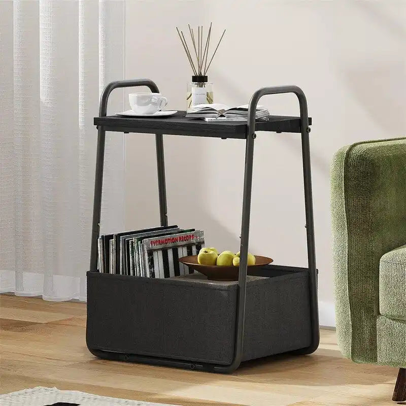 Side Table Set of 2 - 16.93D x 14.57W x 24.02H