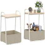Side Table Set of 2 - 16.93D x 14.57W x 24.02H