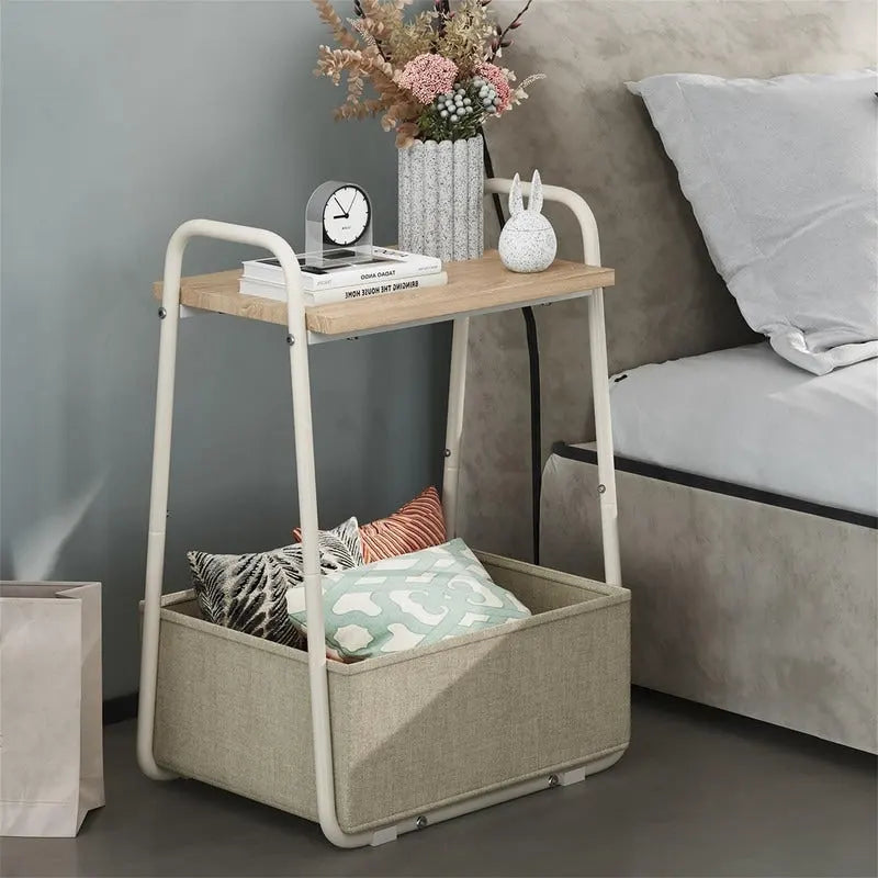 Side Table Set of 2 - 16.93D x 14.57W x 24.02H