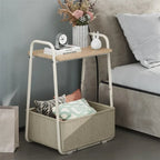 Side Table Set of 2 - 16.93D x 14.57W x 24.02H