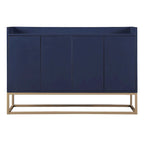 47.2 Modern Cabinet with Spacious Table and 4 Doors Sideboard/Buffet