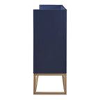 47.2 Modern Cabinet with Spacious Table and 4 Doors Sideboard/Buffet