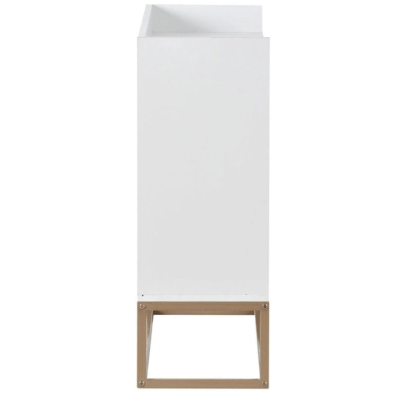 47.2 Modern Cabinet with Spacious Table and 4 Doors Sideboard/Buffet
