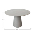 Sturdy Cement Table