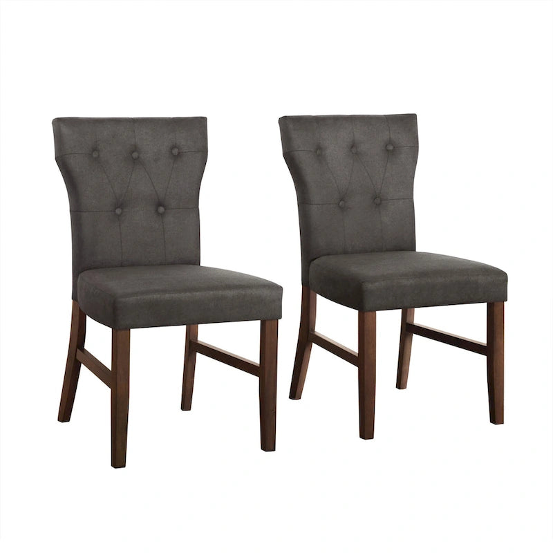 CraftPorch Mid-Century Modern 7-Piece Wooden Dining Chair