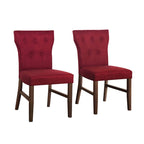 CraftPorch Mid-Century Modern 7-Piece Wooden Dining Chair