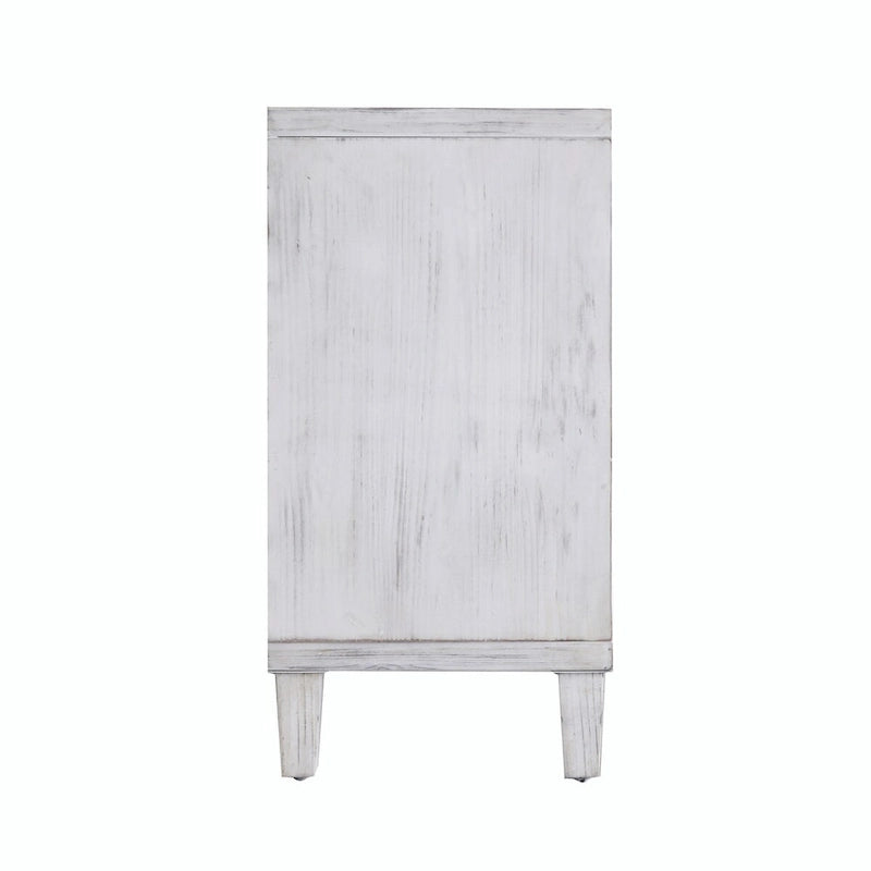 Accent Cabinet 4 Door Wooden Cabinet Sideboard Buffet