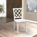 Furniture of America Manheim Casual 5-Piece Farmhouse Solid Wood Dining Set