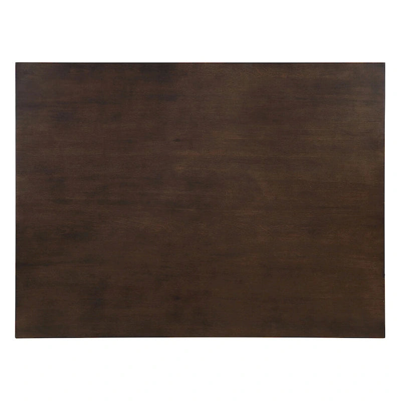 Furniture of America Manheim Casual 5-Piece Farmhouse Solid Wood Dining Set