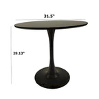 31.5 Mid Century Tulip Round Dining Table for 4 People