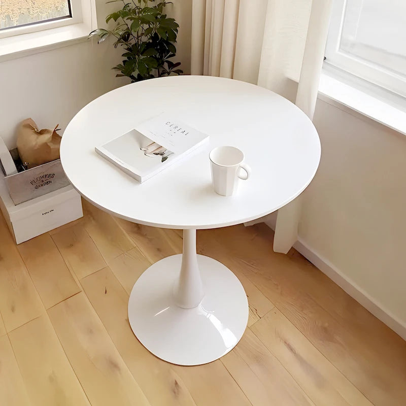 31.5 Mid Century Tulip Round Dining Table for 4 People