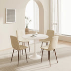 31.5 Mid Century Tulip Round Dining Table for 4 People