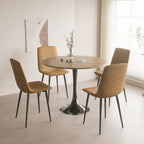 31.5 Mid Century Tulip Round Dining Table for 4 People