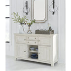 Signature Design by Ashley Robbinsdale Antique White Dining Server - 56W x 18D x 36.13H