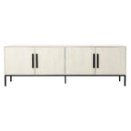Credenza in legno di mango larga 244 cm con spazio di archiviazione