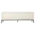 Credenza in legno di mango larga 244 cm con spazio di archiviazione