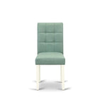 East West Furniture Austin Parson Dining Chairs, Set of 2 (Color & Fabric Options)