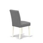 East West Furniture Austin Parson Dining Chairs, Set of 2 (Color & Fabric Options)